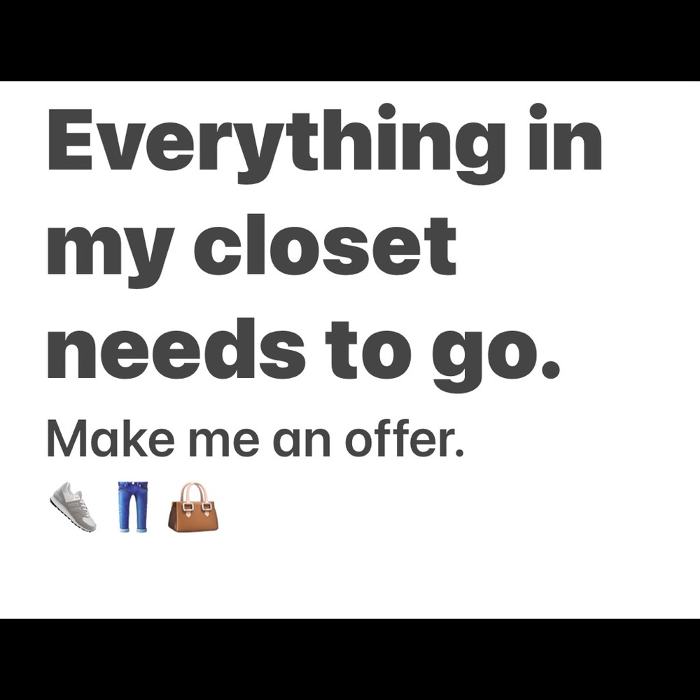 Everything must go to make room for some more goodies! Make me an offer.